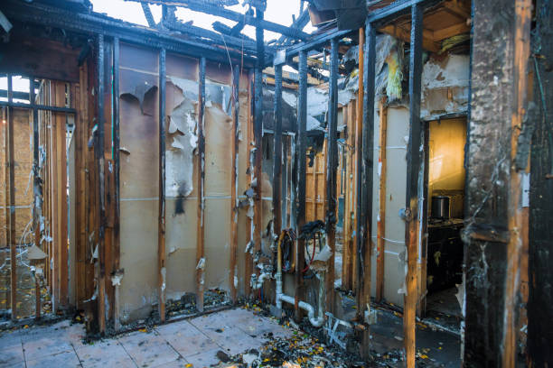 Professional Soot Cleanup technician working in Glen Arm, MD